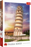 Trefl 10441 1000 Teile, Premium Quality, für Erwachsene und Kinder ab 12 Jahren Puzzle Der Turm von Pisa, Farbig