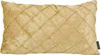 Samtkreuz Gold | 30 x 50 cm | Kissenbezug | Samt/Polyester