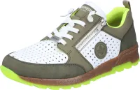 Rieker Herren Halbschuhe Sneaker Schnürschuhe 15125, Größe:44 EU, Farbe:Grün