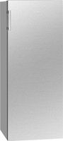 Bomann Kühlschrank VS 7316.1 freistehender Vollraumkühlschrank, inkl. LED-Beleuchtung, ideal für Getränke und Lebensmittel, Türanschlag wechselbar, 242 Liter, Edelstahl-Optik