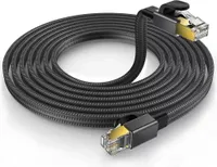 Reagle LAN ETHERNET RJ45 Cat8 SFTP 40Gbps 15M kroucený pár plochý kabel