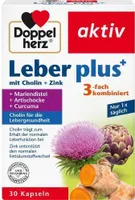 Doppelherz Liver Plus with Choline for Normal Liver Function and Fat Metabolism 30 Capsules
