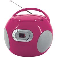 Soundmaster SCD2120, FM, Portable CD player, Pink, Programm, Wiederholung, CD,CD-R,CD-RW, China