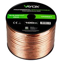 Vayox Kabel Głośnikowy VA0227 | CCA 2x2,5 | 100m