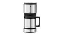 WMF Aroma Thermo Stelio, freistehend, Schwarz, Edelstahl, Tropfen, Gemahlener Kaffee, Kaffee, 1l