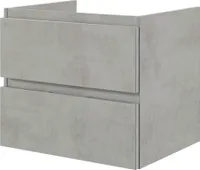 Waschtischunterschrank Pelipal Xpressline 4035 BxHxT 56 x 48,2 cm x 43,5 cm Frontfarbe grau 4035.035602
