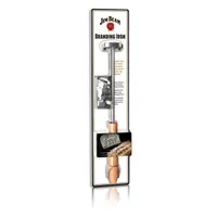 Jim Beam BBQ Brandeisen - Grillstempel Fleischstempel mit Buchstaben-Set