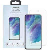 Selencia Schutzfolie Samsung Galaxy S21 FE Panzerglas für Samsung Galaxy S21 FE