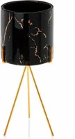 Emma Black 32 cm kvetináč