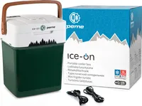 PEME Essential 26 Liter elektrische Kühlbox zum Kühlen und Warmhalten, 12/230V mobiler Kühlschrank, Eco-Modus, USB-Anschluss, für Camping und Auto
