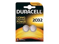 Duracell CR2032 3V Lithium-Batterie 2er-Pack