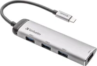 USB-C Verbatim Multiport HUB 4-Port USB 3.2 GEN 1Type A