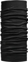 Buff Merino Lightweight Neckwear Solid Black UNI Schlauchschal / Halswärmer