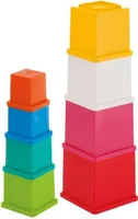 Besttoy - Stapelwürfel bunt - 8tlg.