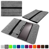 Filz Hülle Lenovo Yoga S740 14 Zoll Schutz Tasche Case Schutzhülle Laptop Cover, Farben:Grau
