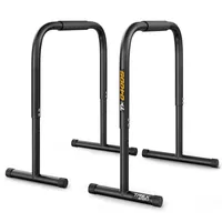 TREX SPORT Dip Barren 2er Set TX-040DS | Dip Station bis 200 kg, höhenverstellbar | Parallettes Calisthenics Equipment