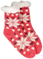 Útulné ponožky Zimné protišmykové zimné ponožky, papuče, pletené fleece lemované teplé Coarlle/36-41