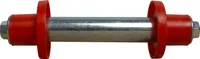 Robuste Achse für Schubkarrenräder – geeignet für Schubkarre, Sackkarre & alle Räder mit einem Achsendurchmesser von 20 mm & Nabenlänge von 74 mm