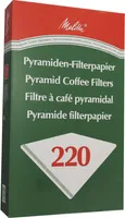 Melitta Pyramiden Kaffeefilter Filtertüten 220 weiß 100 Stück