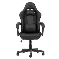 snakebyte Gaming Seat EVO - schwarz - Gaming Stuhl, höhenverstellbarer Chefsessel, Bürostuhl