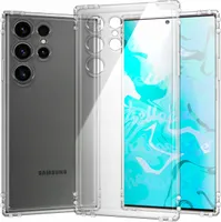 Schutzhülle Klar für SAMSUNG GALAXY S23 ULTRA hülle hüllen Transparent Slim Cover Clear Case Durchsichtig Bumper