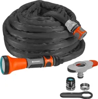 Gardena Textilschlauch Liano 10m m. Hahnverb. f.Indoor-Wasserhahn
