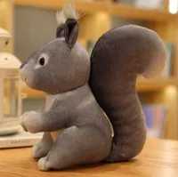 Eichhörnchen Kuscheltier - 25 cm Plüschtier für Kinder süßes Stofftier
