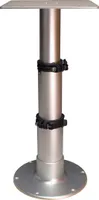 Springfield Aluminium Einstellbarer Tischbein "Tristar" mit 3-Stufen Gasdruckverstellung, H=335-714m