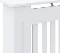 vidaXL Panele grzejnikowe MDF białe 78 cm