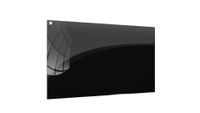 Glasboard - Schwarz 60x40cm