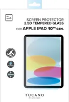 TUCANO Schutzglas für Apple iPad 10.9 Zoll, 10. Gen. (2022), transparent (63023)