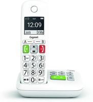Gigaset E290A Analoges/DECT-Telefon Anrufer-Identifikation WHITE