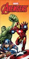 Handtuch - 70x140 cm - Avengers &#40 110049&#41