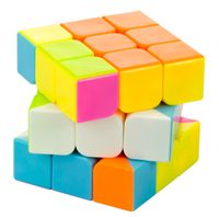 Puzzle hra Puzzle kocka 3x3 neon 5,65 cm
