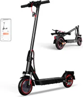 8.5 Zoll E Scooter mit Straßenzulassung Max.30km Doppelstoßdämpfer 20km/h 7.8Ah