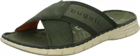 Bugatti Herren Pantoletten in Grün, Größe 45