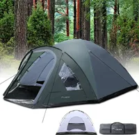 Freetoo Campingzelte,  Zelt Wasserdichte für Camping,  Kuppelzelt mit Tragetasche - Schnellaufbauzelt mit Innentaschen & Lampenhalter für 3-4 Personen