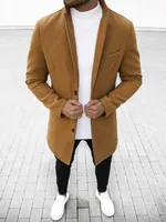 Ozonee Herrenmantel Fort beige M