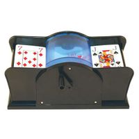 Kartenmischmaschine Kartenmischer Mischmaschine für Poker Skat Romme Canasta