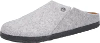 Birkenstock 1015080 Uni Tieffussbett-Pantoffel Zermatt Hell-Grau, Grau, Gr. 39