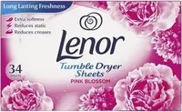 Lenor Pink Blossom Duftblätter für die Waschmaschine, 34 Stück