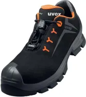 uvex 2 MACSOLE® Halbschuhe S3 schwarz, orange Weite 11 Gr. 39
