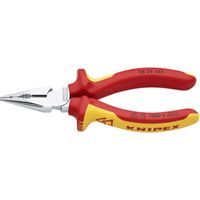 Knipex 082-6145 VDE Spitzkombizange 145mm, rot/gelb/silber