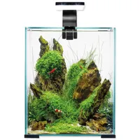 Akvarijní set AQUAEL SHRIMP SET D&N 20 černý 19 l