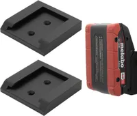 2x Akku Halter für metabo Halterung Akkuhalter Wandhalter Wandhalterung 18V / 14,4V
