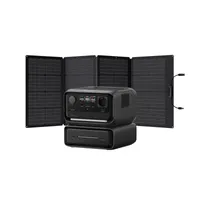 ECOFLOW RIVER 3 Max Tragbare Powerstation & 160 W Solarpanel, 572 Wh LFP Batterie