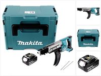 Makita DFR 750 M1J Akku Magazinschrauber 18V 45-75mm + 1x Akku 4,0Ah + Makpac - ohne Ladegerät