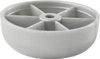 Tarrox Möbelfuß rund 16xØ45 mm Kunststoff grau