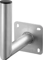 Goobay 67300 Aluminium SAT-Schüssel Wandhalter, Grau - mit 250 mm Wandabstand