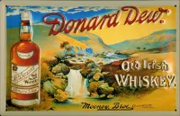 Blechschild Donard Dew Old Irish Whiskey retro Schild Kneipenschild